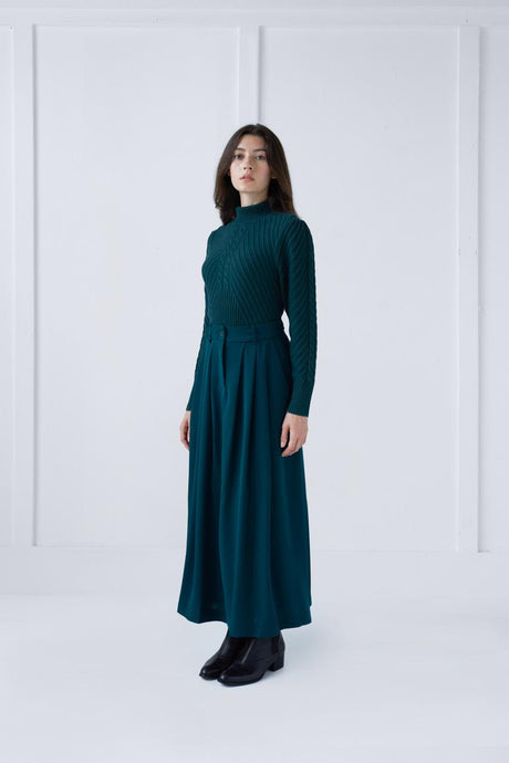 Rachel Sweater in Green #8130