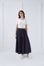 Load image into Gallery viewer, Mindy Skirt in Dark Blue Denim #1505DBD