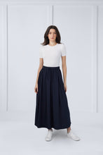 Load image into Gallery viewer, Mindy Skirt in Navy #1505AL