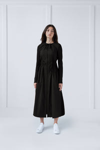 Raincoat Dress in Black #1529H
