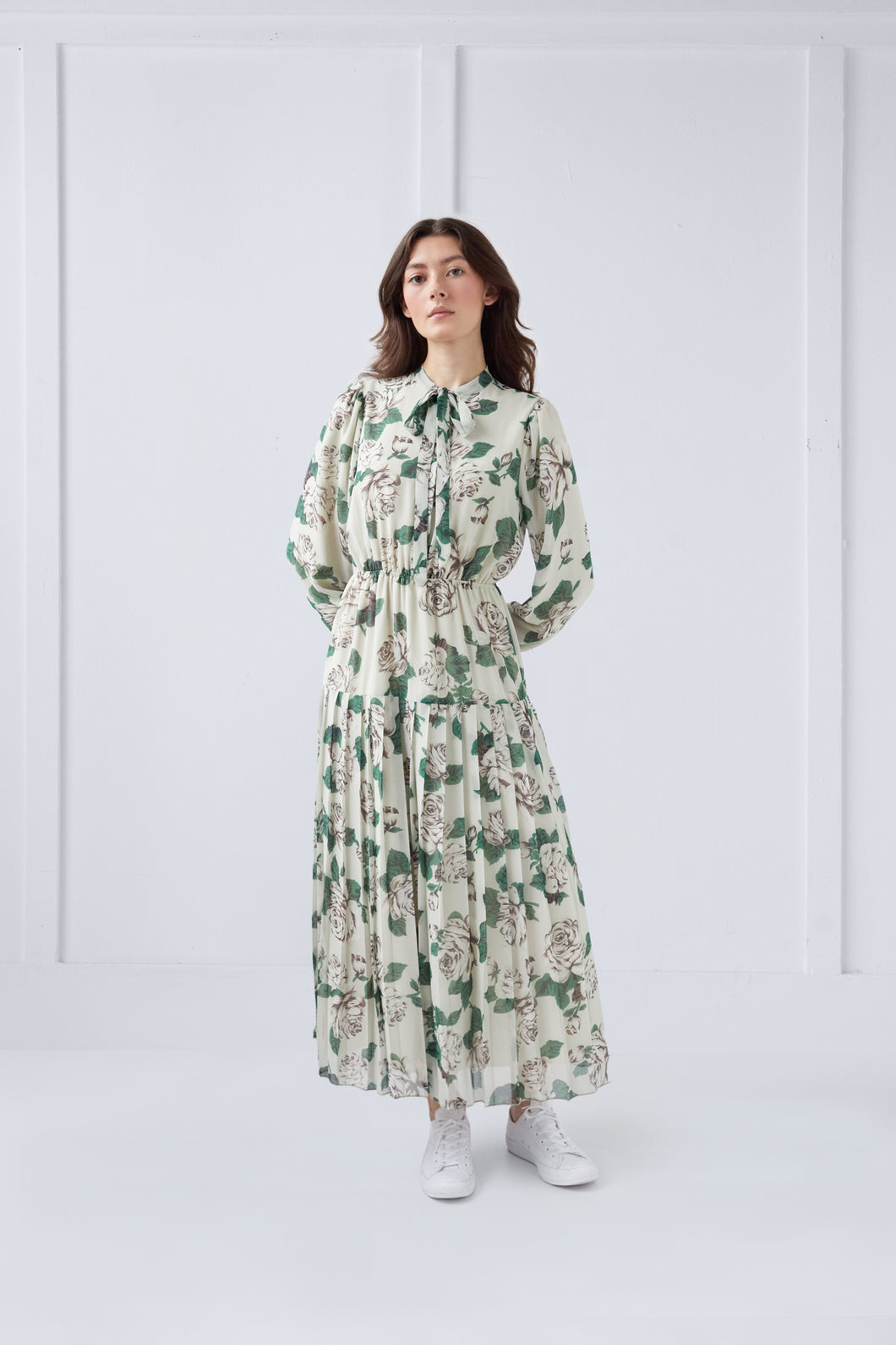 Paloma Dress Rose Print #1533WFG