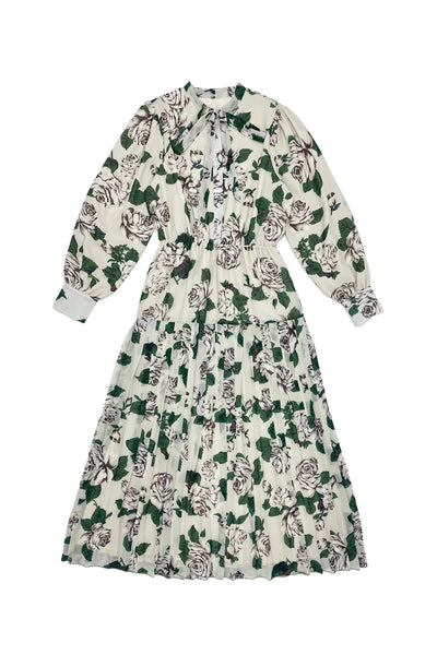 Paloma Dress Rose Print #1533WFG