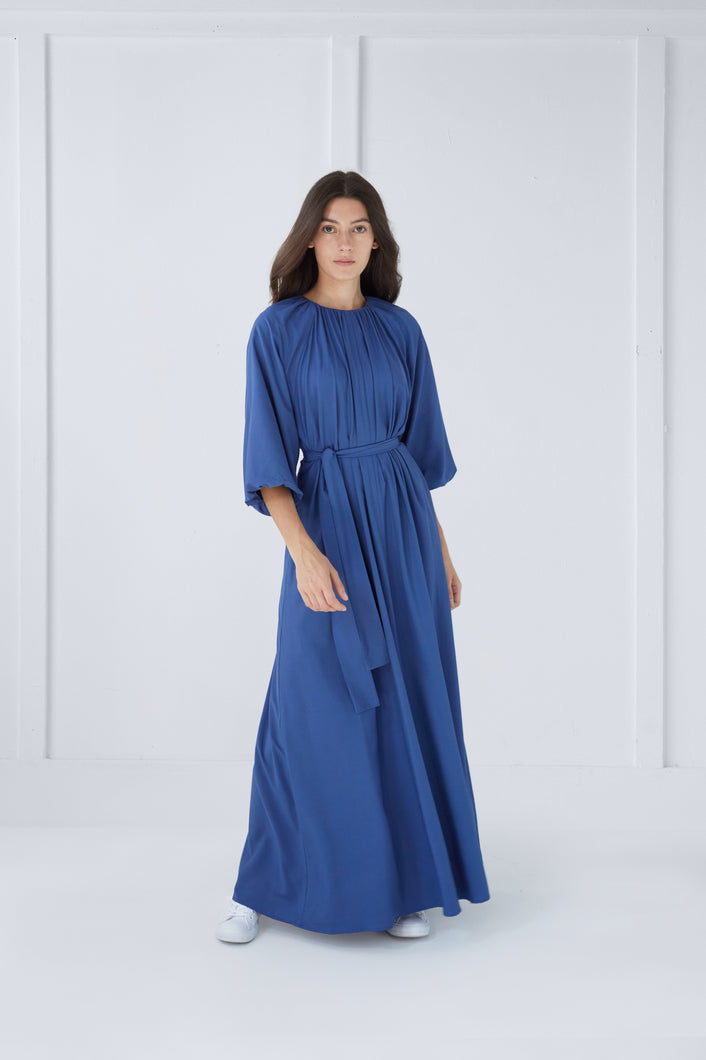 Athena Dress in Blue #8314A