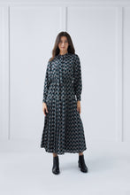 Load image into Gallery viewer, Paloma Dress in Geometric Print #1533GWG
