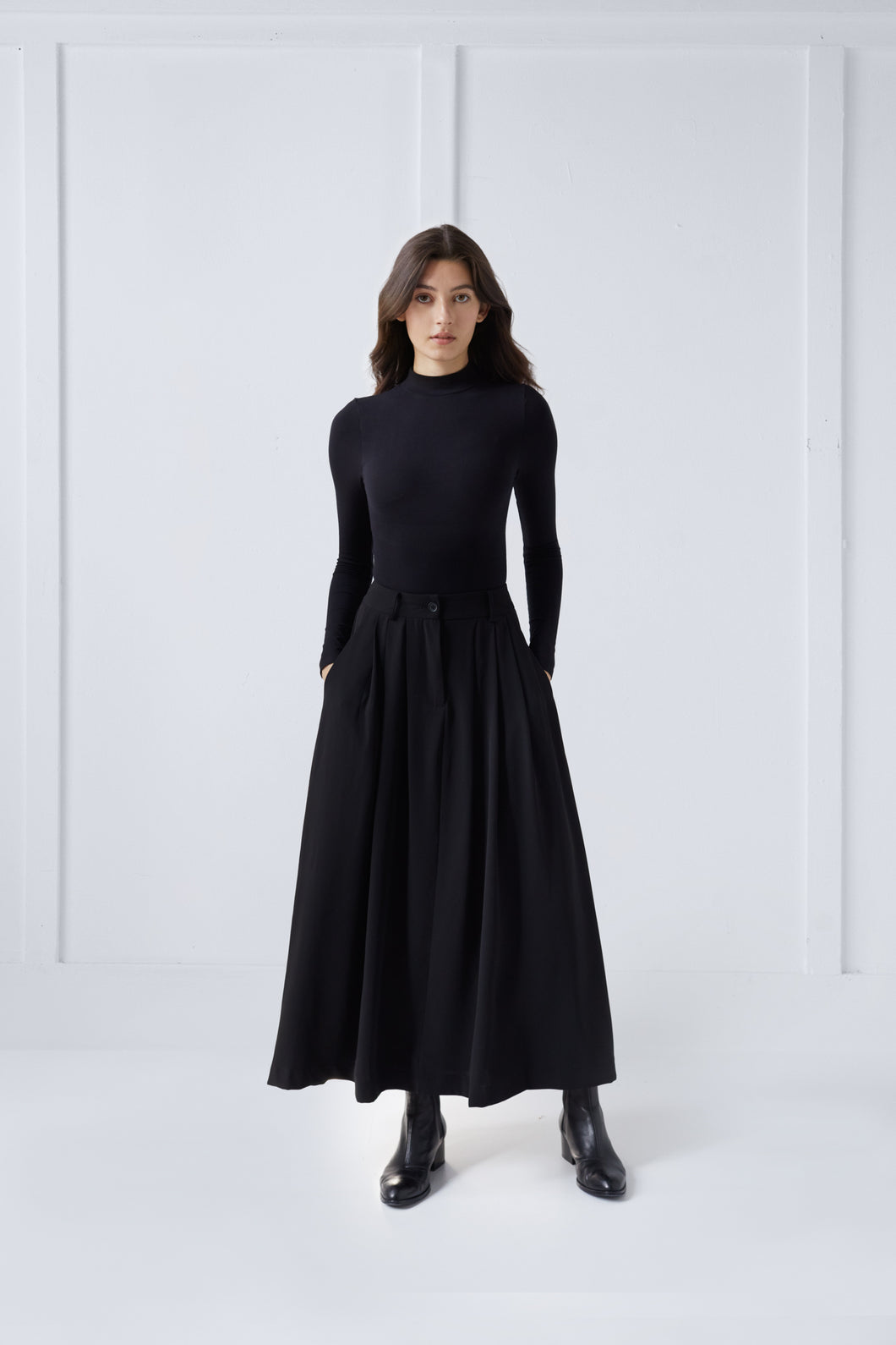 Jane Skirt in Black  #8105