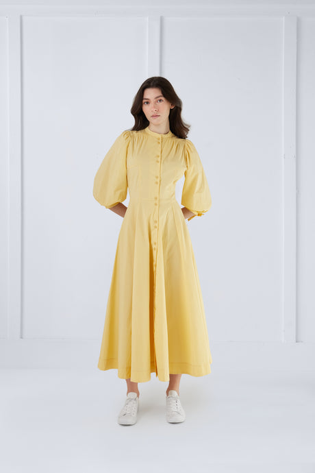 Margo Dress in Yellow #7980Y