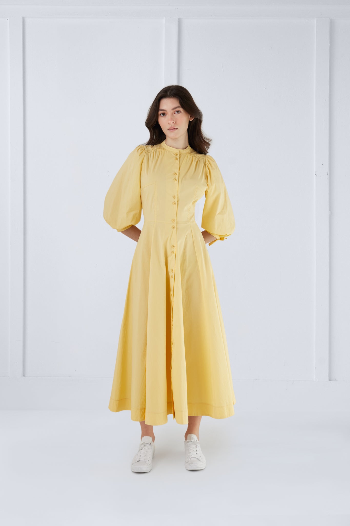 Margo Dress in Yellow #7980Y