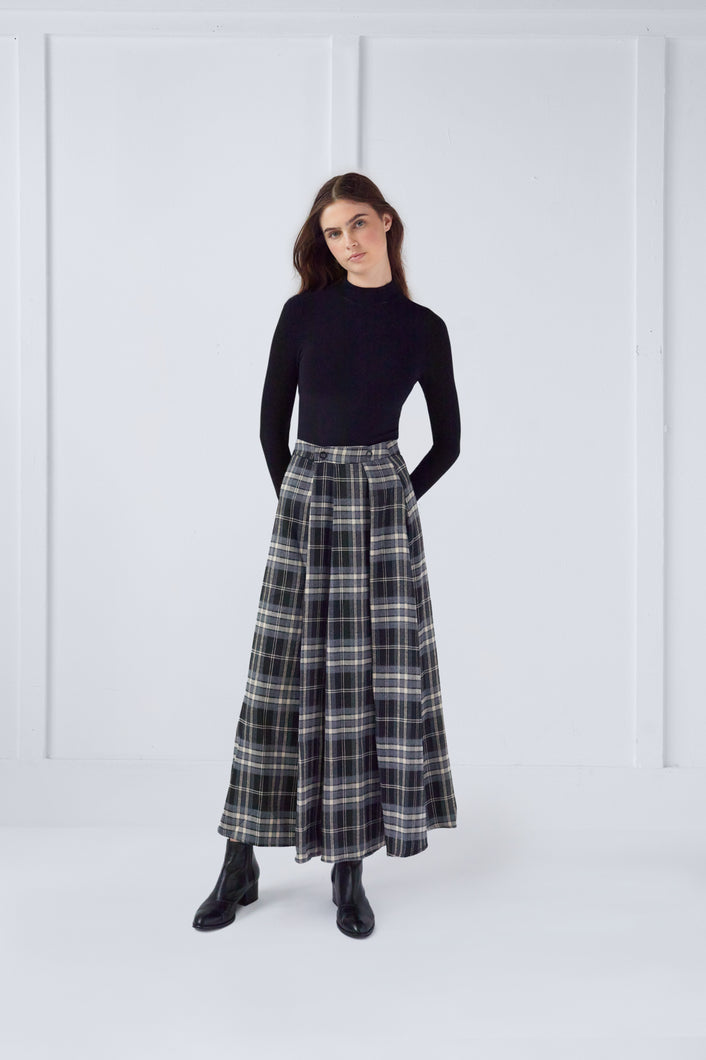 Karlie Skirt in Plaid #8237PLD