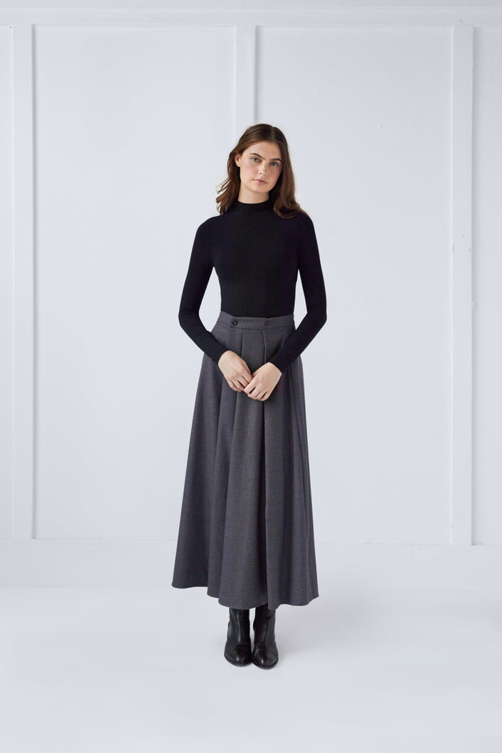 Karlie Skirt in Grey Winter #8237WGY