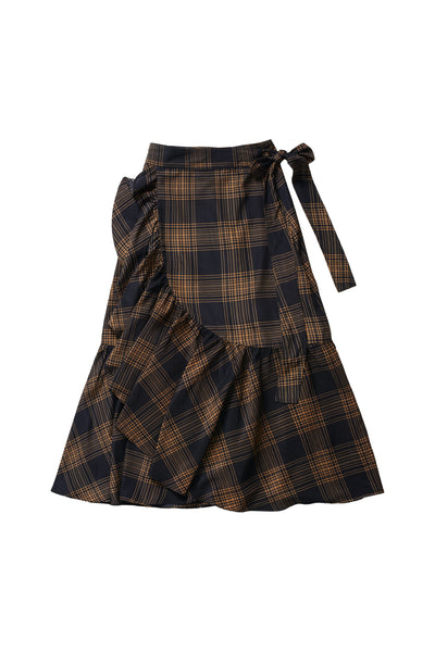 Alex Skirt in Plaid  #7918FW