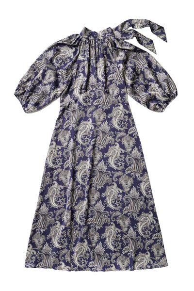 Fiona Dress in Paisley Print #7978AB