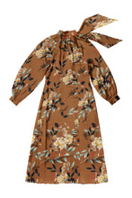 Load image into Gallery viewer, Fiona Dress in Golden Print #7978LBYG