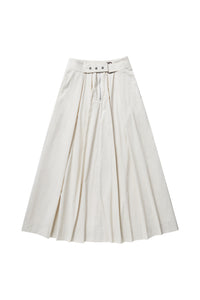 Zipper Skirt in Taupe #7981TP