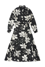 Load image into Gallery viewer, Julia Dress in Black and White Print #8103BWF