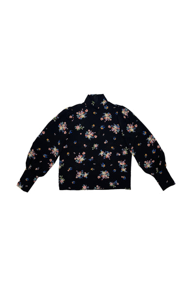 Lara Blouse in Pink Flowers #8106UF