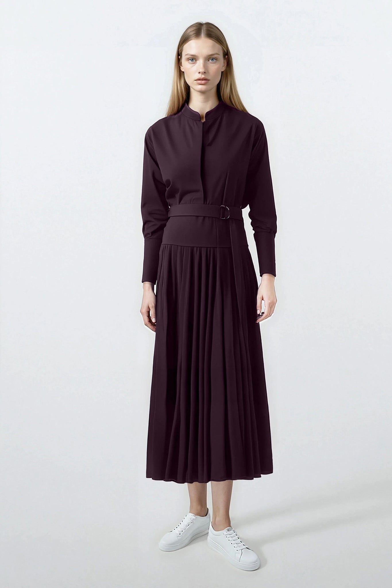 Valentina Dress Plum #8160PL