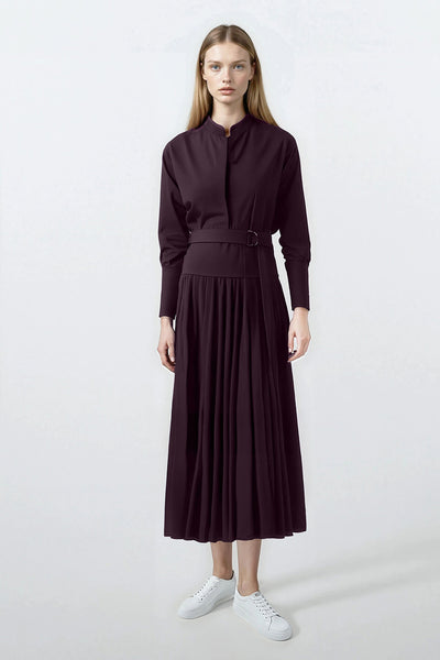 Valentina Dress Plum #8160PL