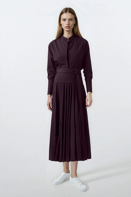 Valentina Dress Plum #8160PL