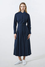 Load image into Gallery viewer, Valentina Dress Navy #8160WFG