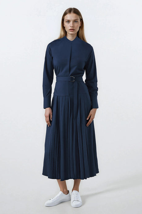 Valentina Dress Navy #8160WFG