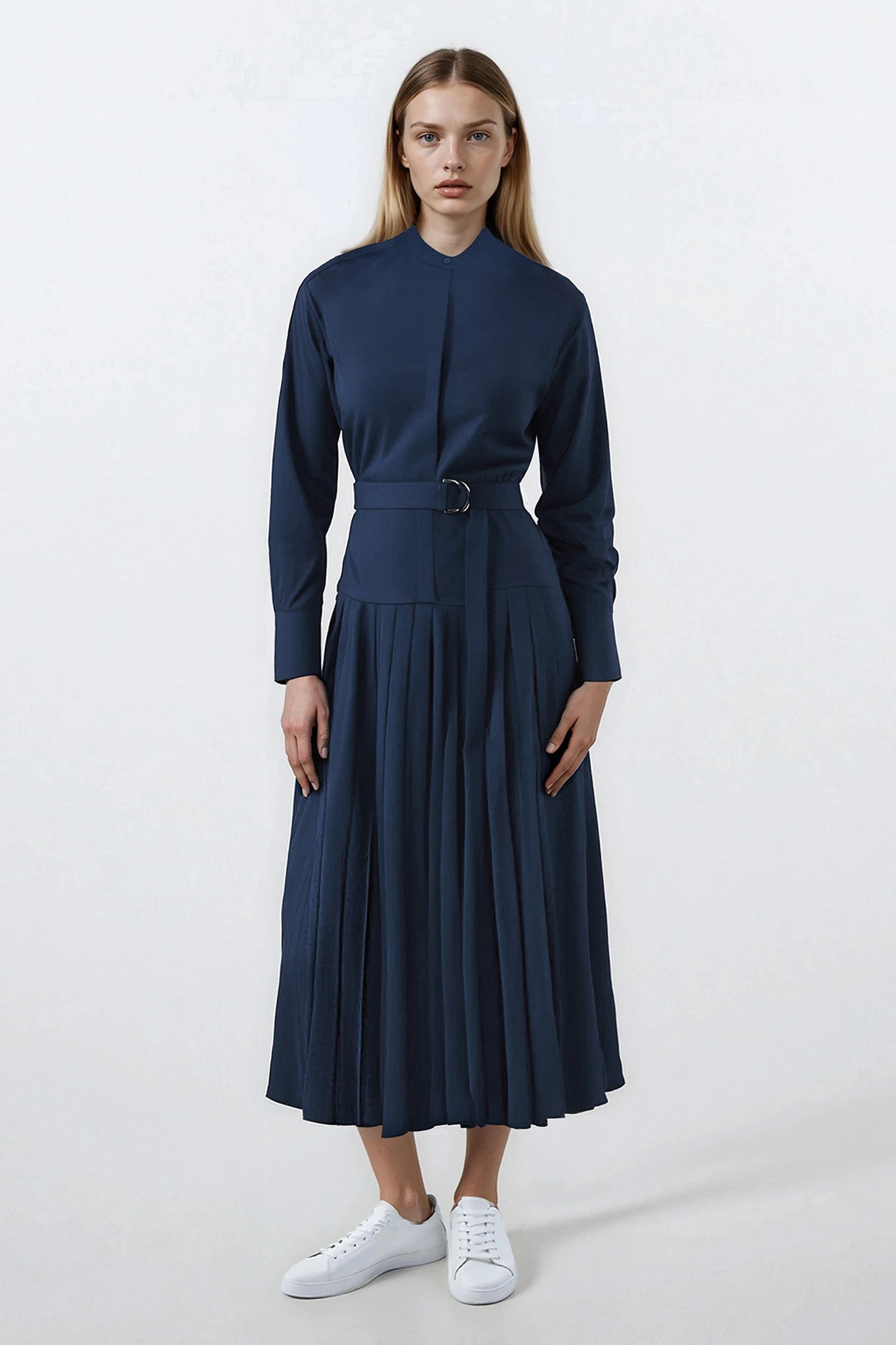Valentina Dress Navy #8160WFG