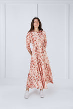 Load image into Gallery viewer, Leah Dress in Pinkish Print #8228EV