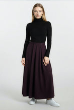Load image into Gallery viewer, Karlie Skirt Plum #8237EGP