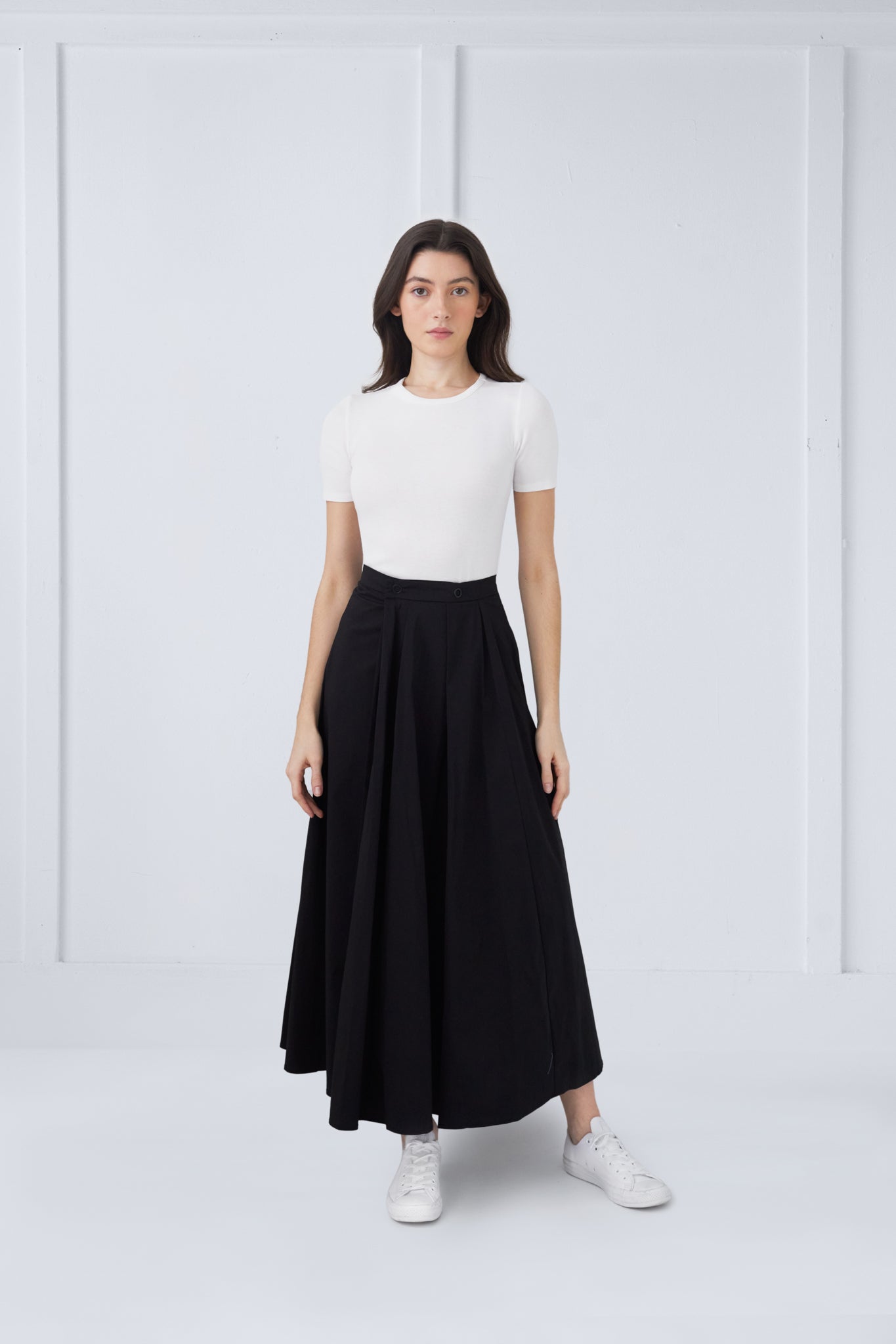 Karlie Skirt in Black #8237BG – UNAYA