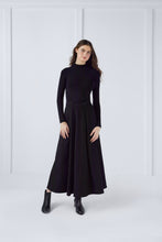 Load image into Gallery viewer, Karlie Skirt in Black Winter #8237WBL