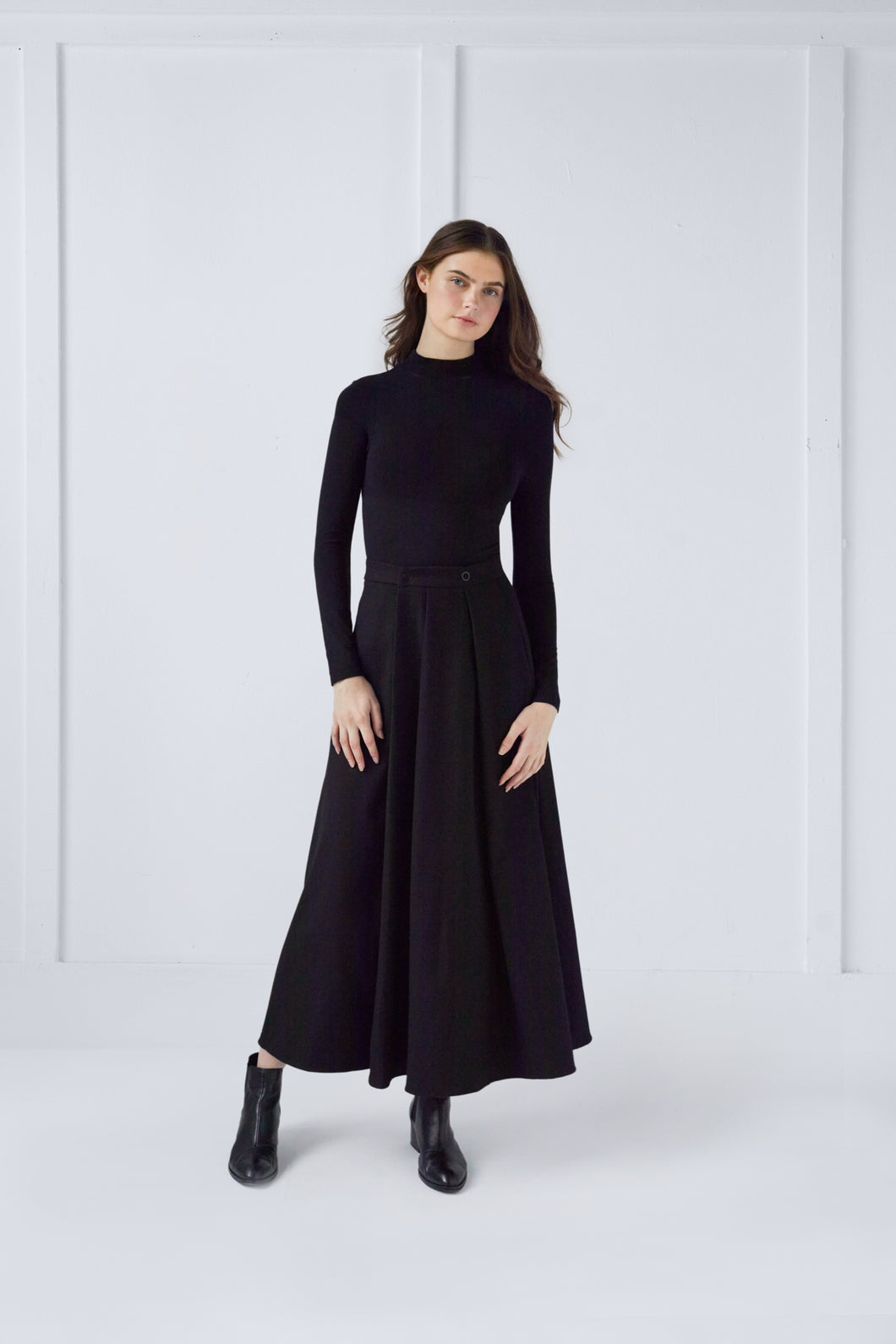 Karlie Skirt in Black Winter #8237WBL