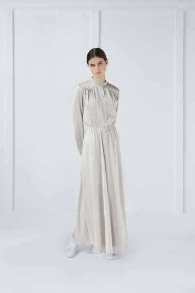Patricia Dress in Beige #8249BST