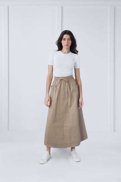 Kate Skirt in Beige #8255