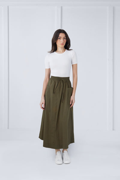 Kate Skirt in Olive #8255