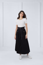 Load image into Gallery viewer, Cindy Skirt in Black #8299BL