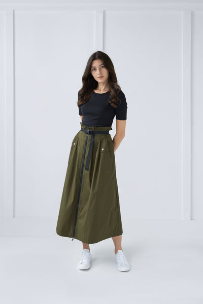 Cindy Skirt in Olive #8299OV