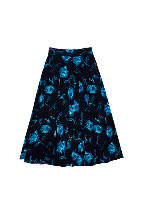 Anais Skirt Blue Rose #8303BLFL