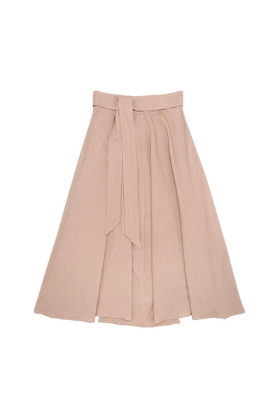 Helena Skirt in Mauve Linen #8303LNMV