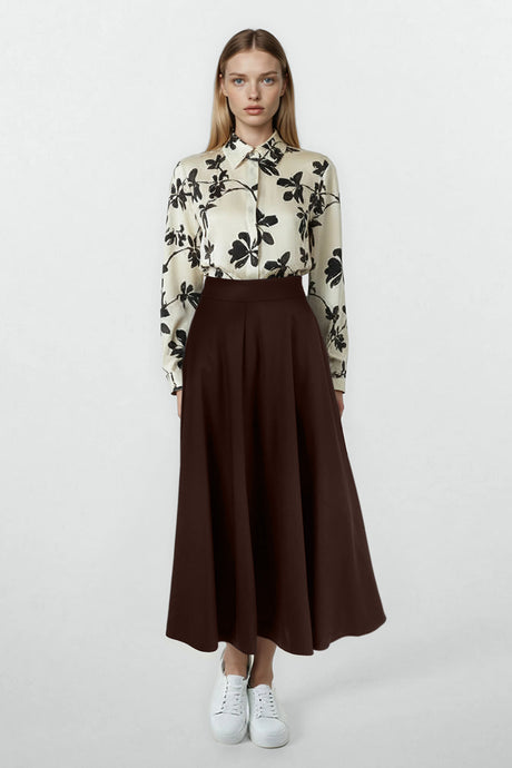 Anais Skirt in Espresso #8303WE