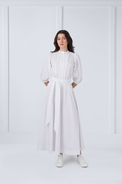 Anais Skirt in White #8303