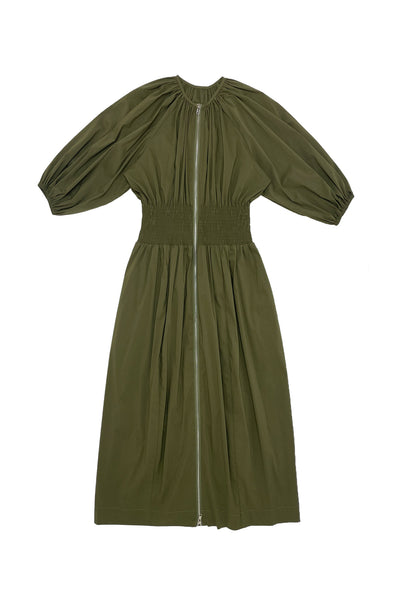 Martina Dress in Olive #8309C