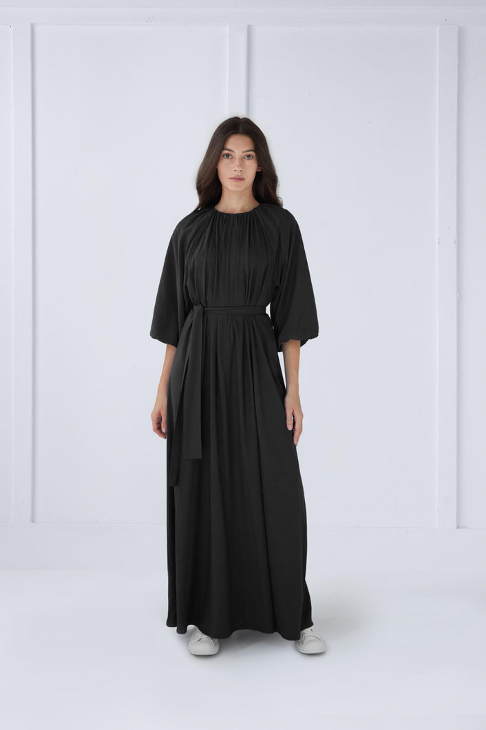 Athena Dress in Black #8314A