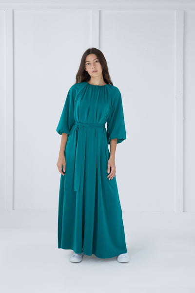 Athena Dress in Emerald #8314A