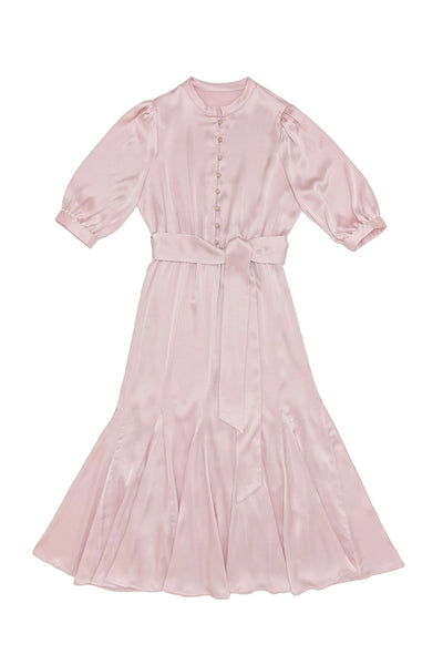 Romy Dress in Silky Pink Hammered #8402SSP