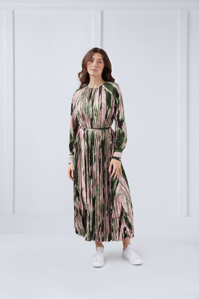 Susan Dress Watercolor #8427PG