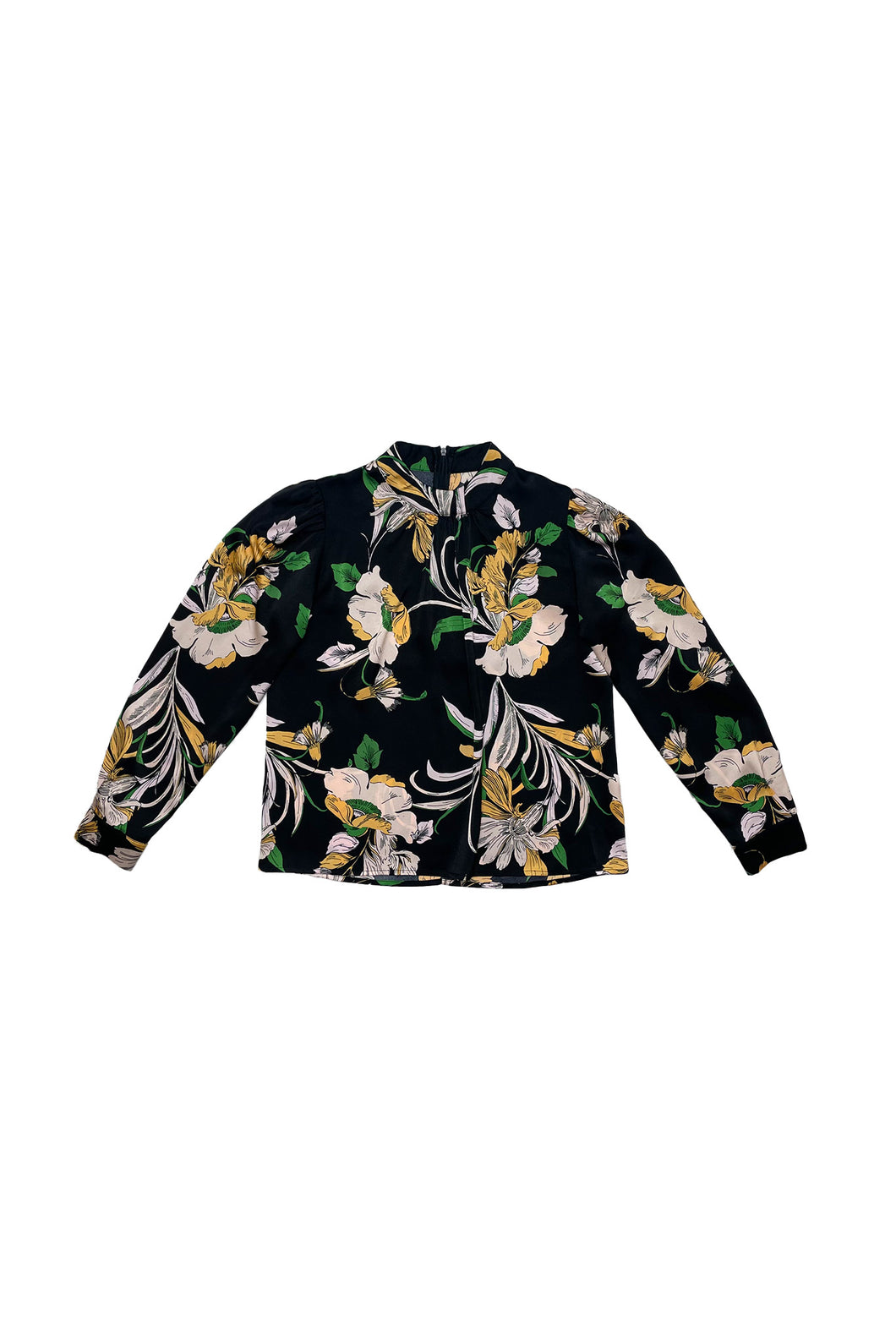 Lydia Blouse in Large Flowers #8469FOB