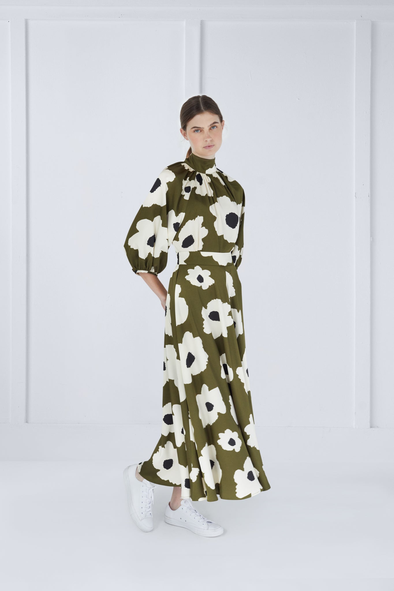 Fiona Blouse Big Flower #8577FO