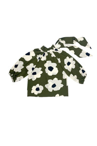 Fiona Blouse Big Flower #8577FO
