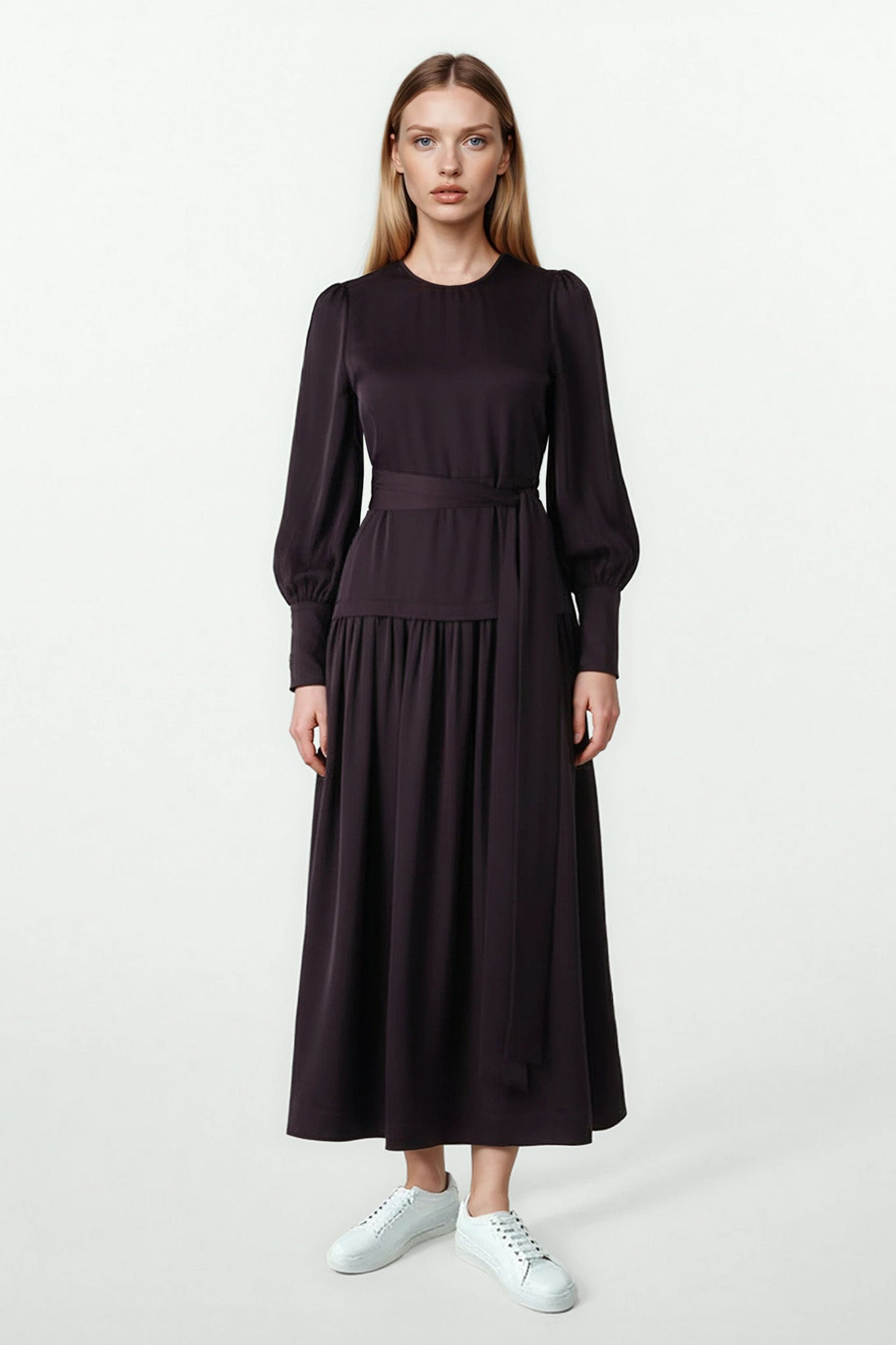 Renata Dress Plum #8652PL