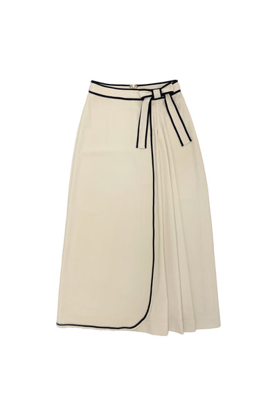 Vavara Skirt Ivory #8860BK