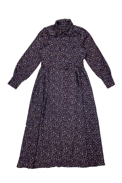 Debra Dress Navy Print #8913BBB